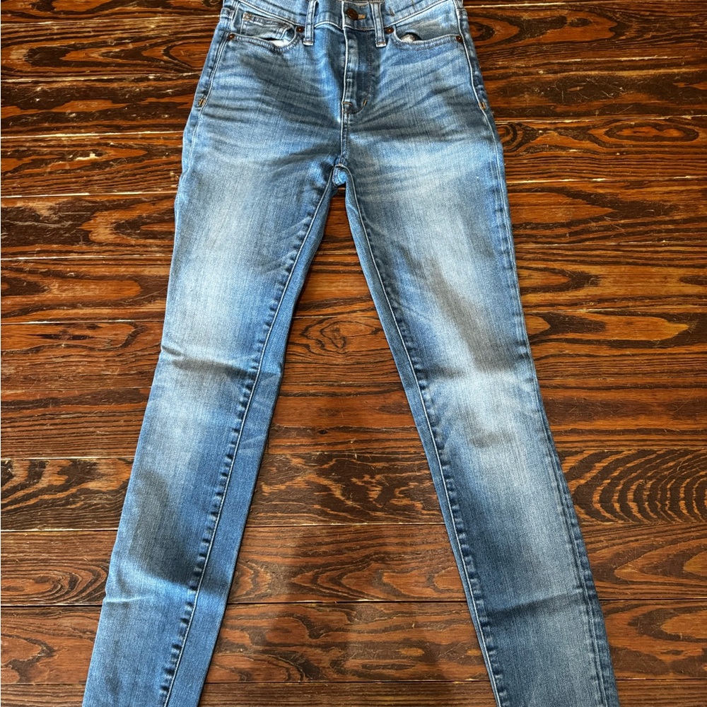 Madewell Light Blue Skinny Jeans